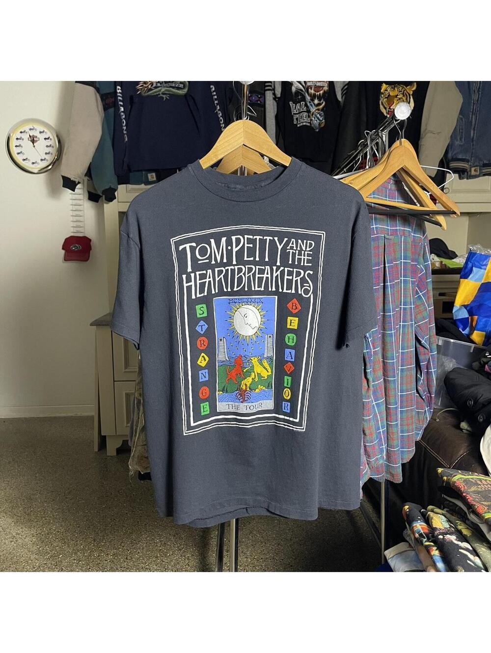 Vintage 80s Tom Petty And The Heartbreakers Shirt